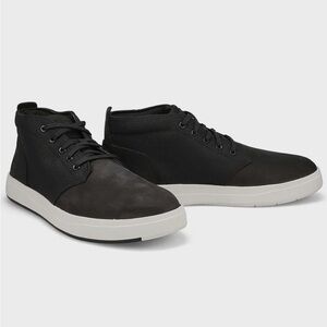 Timberland black Davis boot. Size:11w